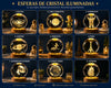 Lámpara de Cristal 3D Saturno – Ilumina tu Espacio con la Belleza del Universo