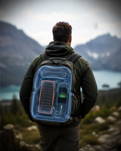 Power Bank Con Panel Solar