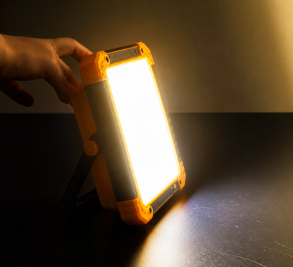 Reflector Solar LED 150W con Power Bank – Iluminación Solar + Carga USB