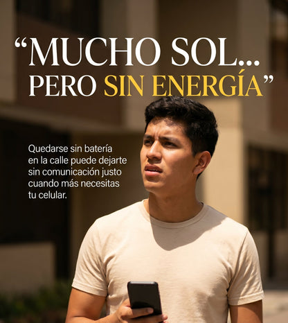Power Bank Con Panel Solar
